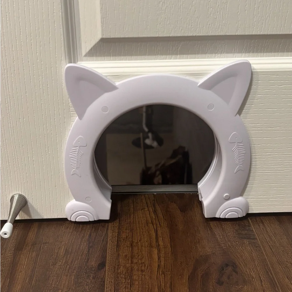Cat White Access Door Size XL NWT
